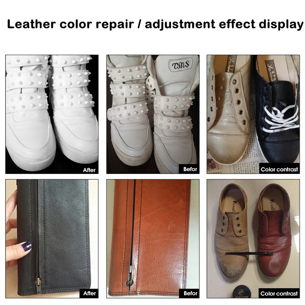 レザー修復キット 色補修バーム 熱を加えずに使える液体レザー - Sneaker Care Spray のレビューと価格
