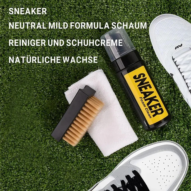 スポーツシューズフォームクリーナーキット ドライクリーニング - Sneaker Care Spray のレビューと価格