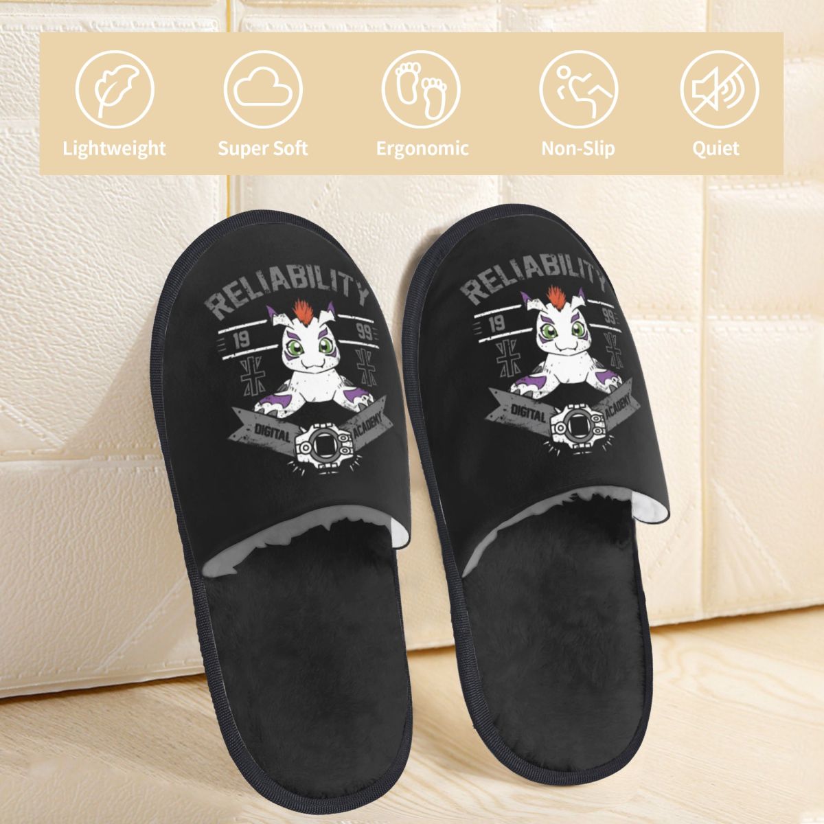 デジタルモンスター デジモン ベッドルームスリッパ メモリー - Insole Memory Foam のレビューと価格