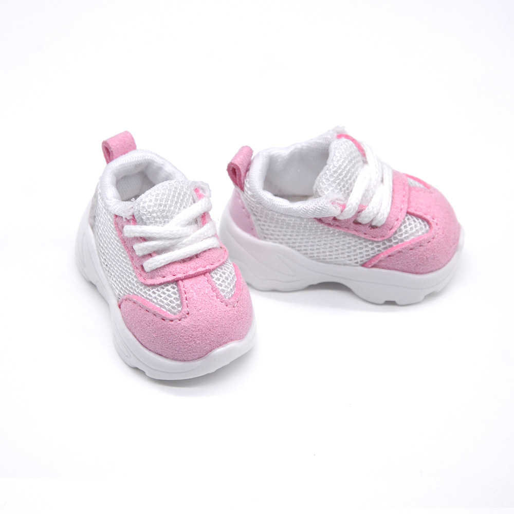 ミニ5cmドールシューズ ファッションメッシュカラーブロック - Sneaker Care Accessories のレビューと価格