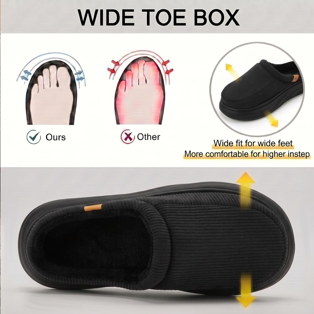 幅広設計 メンズ アーチサポート スリッパ EVA 厚底 コ - Insole Memory Foam のレビューと価格