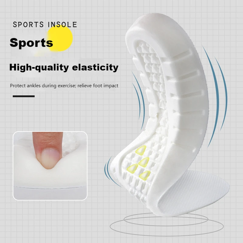 ソフトスポーツインソール靴消臭快適なランニングインソール足男 - Insole Memory Foam のレビューと価格