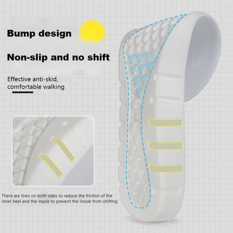 ソフトスポーツインソール靴消臭快適なランニングインソール足男 - Insole Memory Foam のレビューと価格
